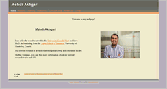 Desktop Screenshot of akhgari.com